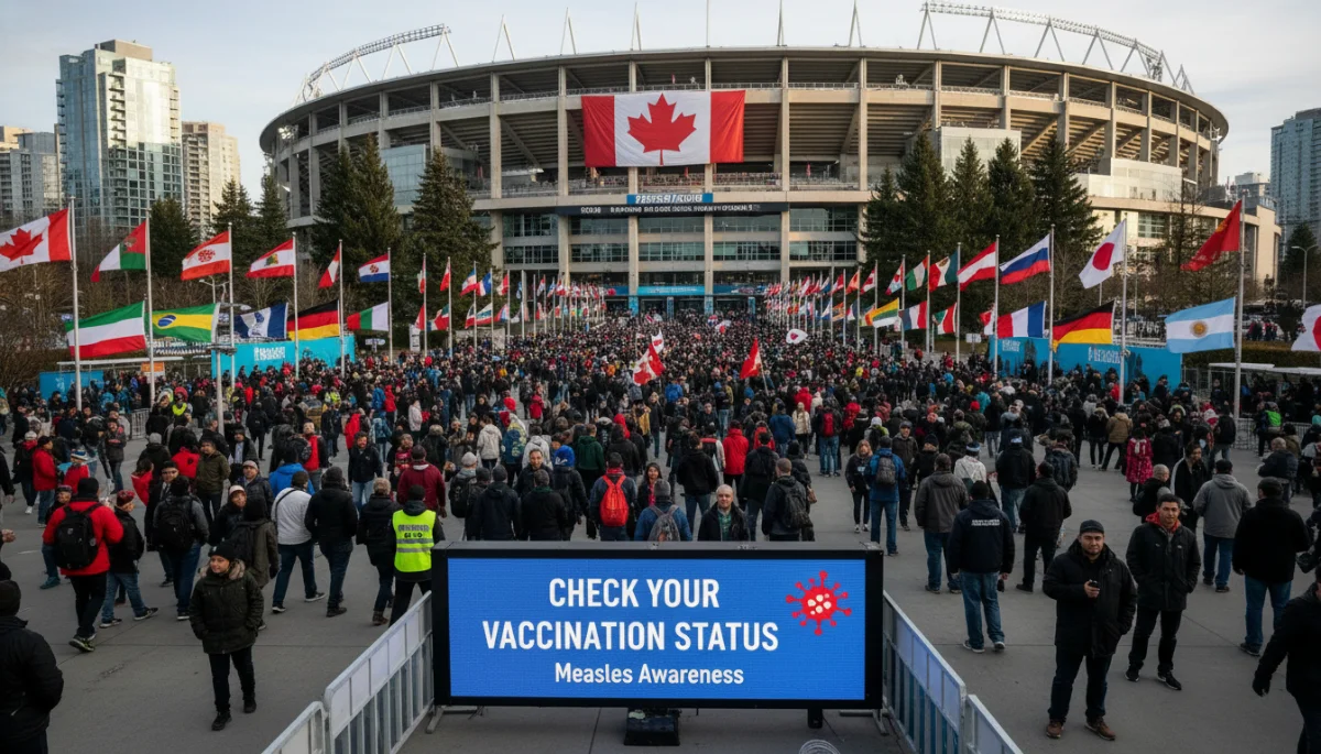 À Vancouver, la rougeole pourrait gâcher la fête